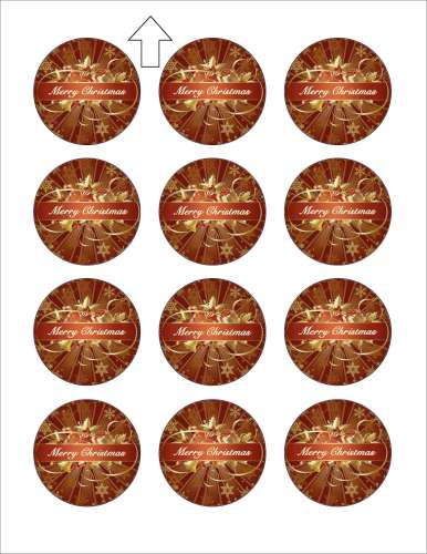 Merry Christmas Cupcake Images - Click Image to Close